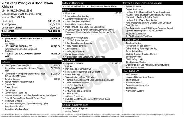 2023 Jeep Wrangler Sahara Altitude