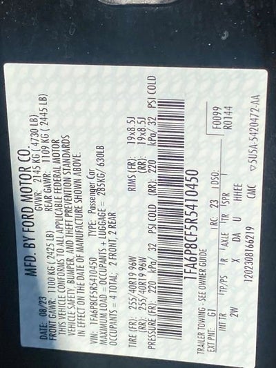 2024 Ford Mustang GT