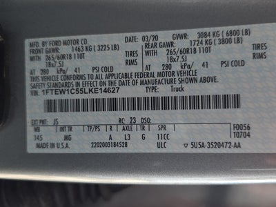 2020 Ford F-150 XL