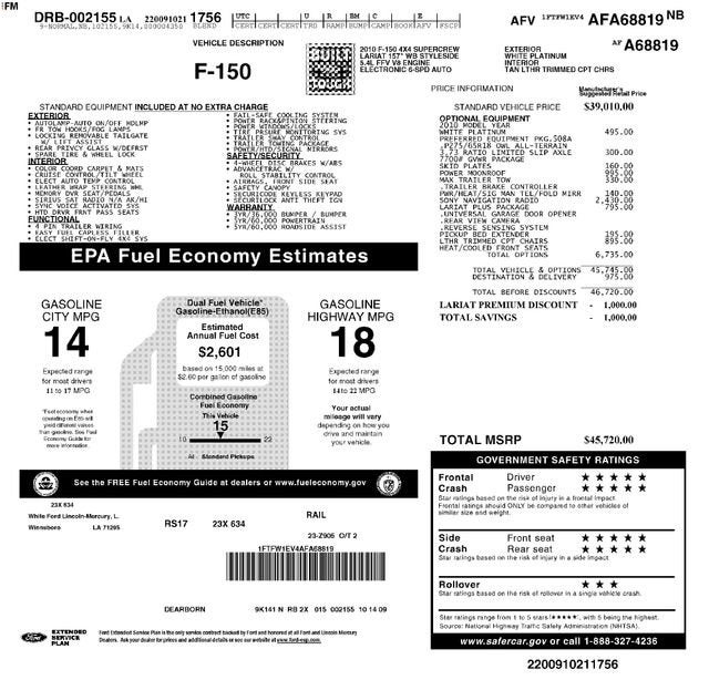 2010 Ford F-150 XL