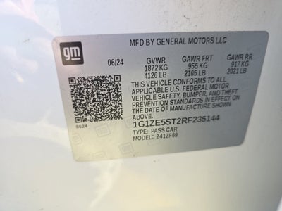 2024 Chevrolet Malibu 2LT