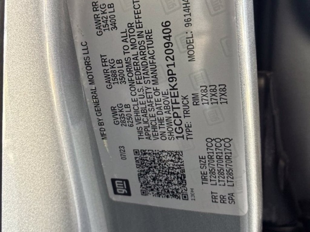 2023 Chevrolet Colorado 4WD ZR2