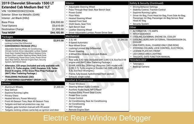 2019 Chevrolet Silverado 1500 LT