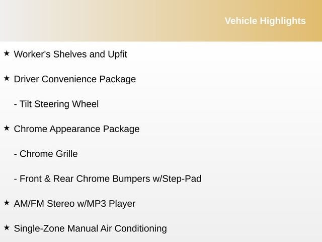 2025 Chevrolet Express Cargo WT