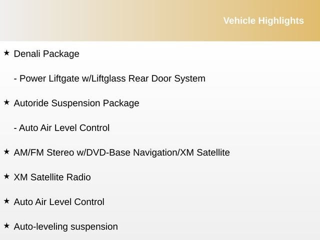 2007 GMC Yukon XL DNLI