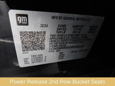 2025 Chevrolet Tahoe RST