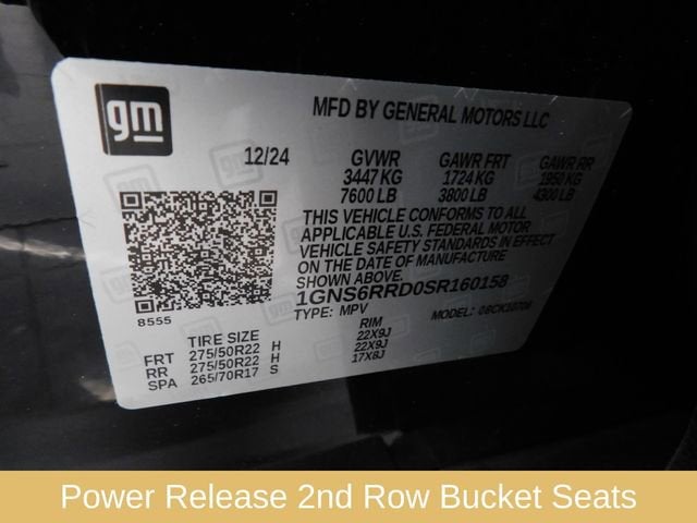 2025 Chevrolet Tahoe RST