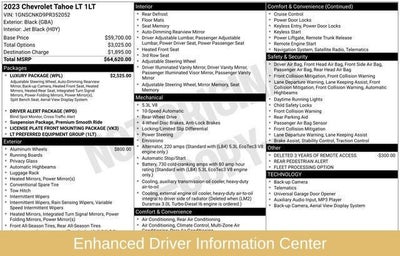 2023 Chevrolet Tahoe LT