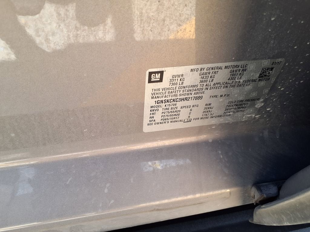 2017 Chevrolet Tahoe Premier