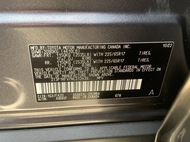 2022 Toyota RAV4 XLE