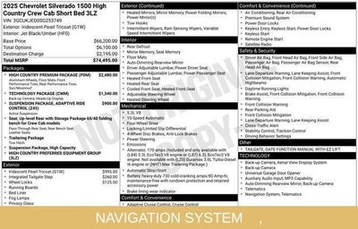 2025 Chevrolet Silverado 1500 High Country