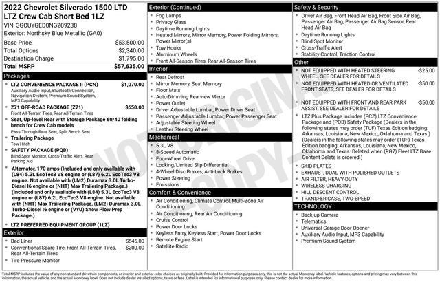 2022 Chevrolet Silverado 1500 LTD LTZ