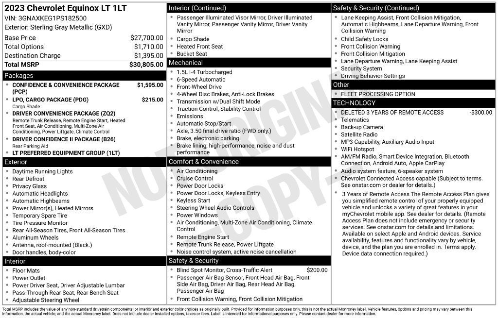 2023 Chevrolet Equinox LT