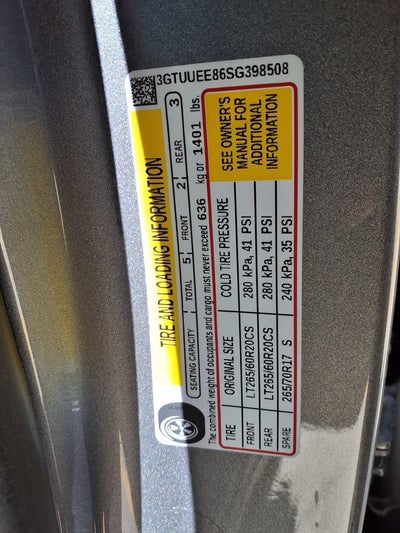 2025 GMC Sierra 1500 AT4