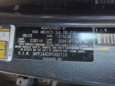 2023 Kia Forte LXS