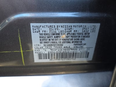 2025 Nissan Sentra S