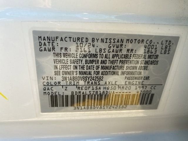 2025 Nissan Sentra SR