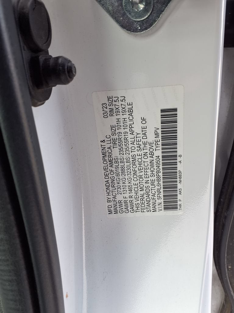 2023 Honda Odyssey Touring