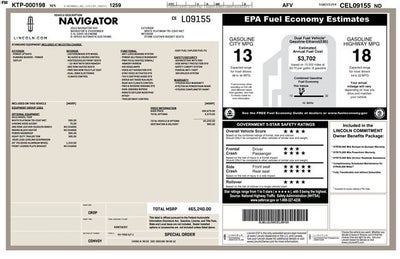 2012 Lincoln Navigator NA