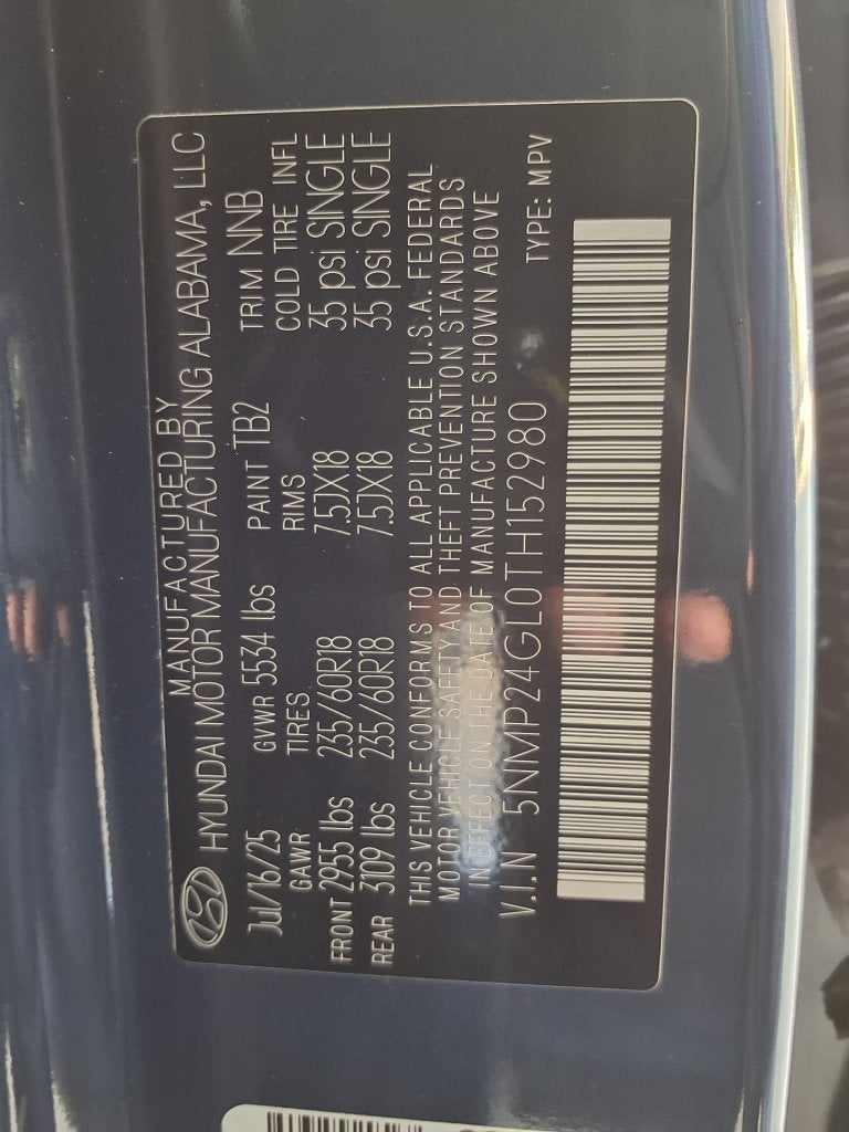 2026 Hyundai Santa Fe SEL