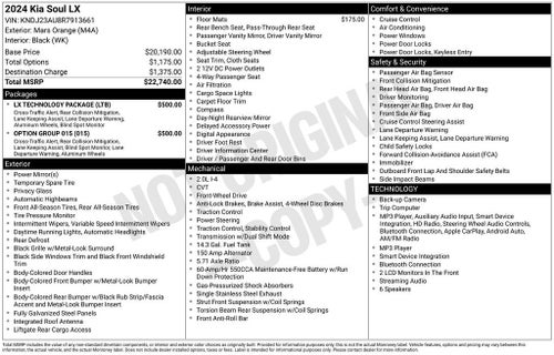 2024 Kia Soul LX