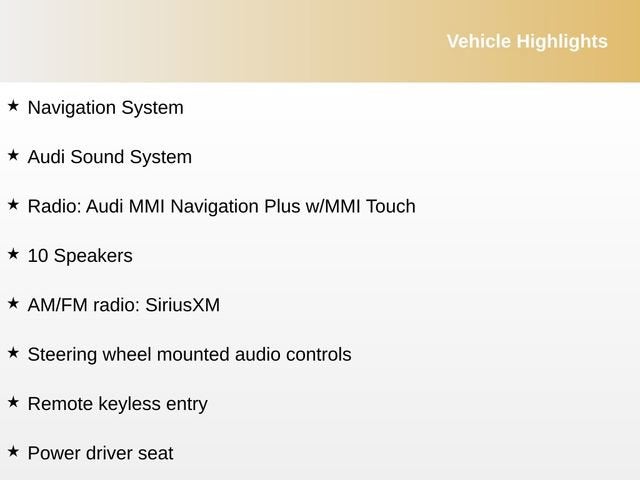 2018 Audi A6 Premium Plus