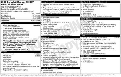 2020 Chevrolet Silverado 1500 LT