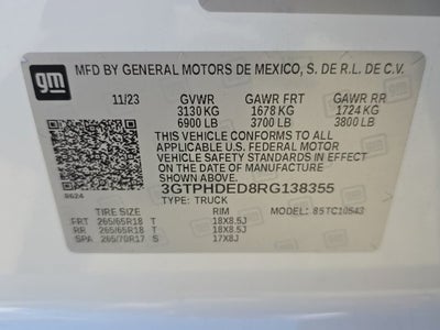 2024 GMC Sierra 1500 SLT