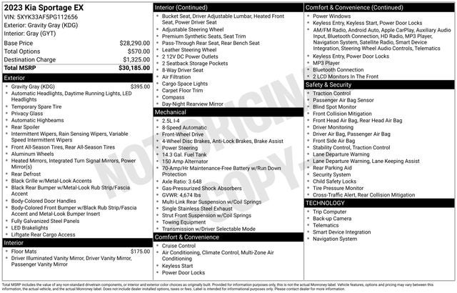 2023 Kia Sportage EX