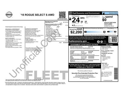 2015 Nissan Rogue Select S