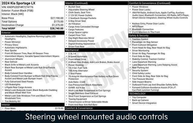 2024 Kia Sportage LX