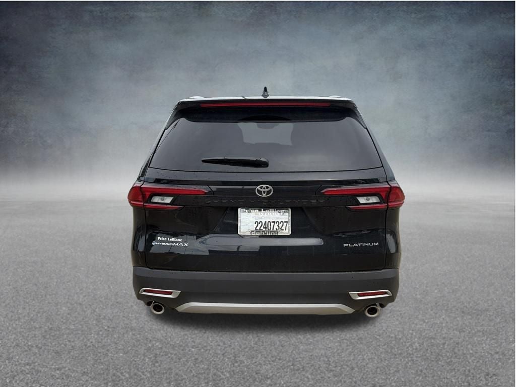 2026 Toyota Grand Highlander Hybrid MAX Platinum