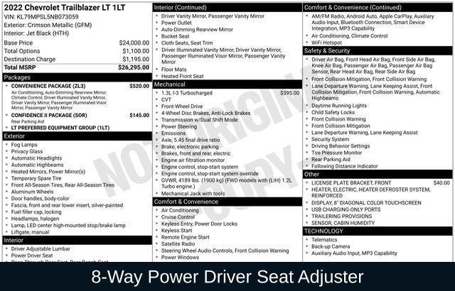 2022 Chevrolet TrailBlazer LT