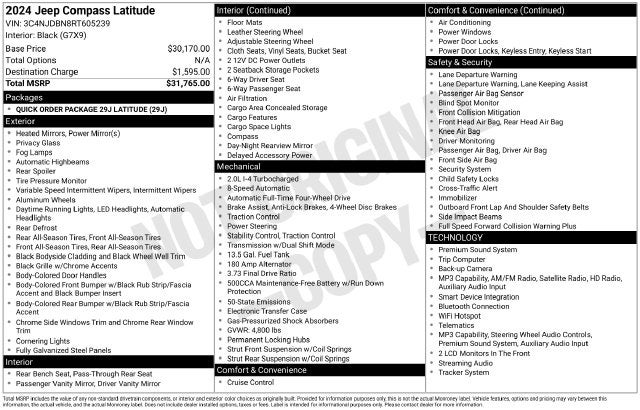 2024 Jeep Compass Latitude