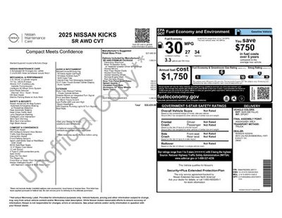 2025 Nissan Kicks SR