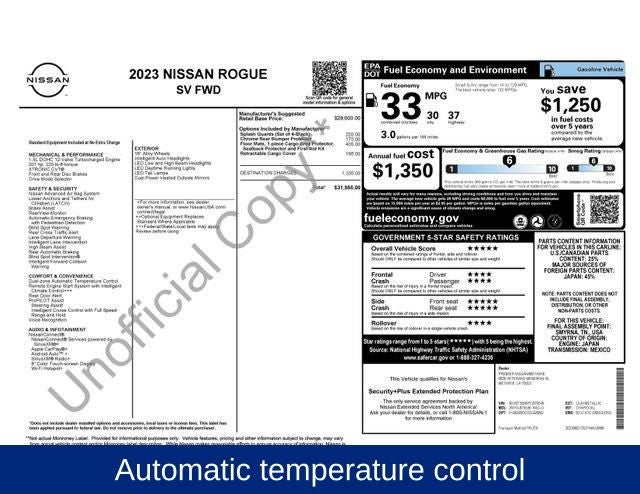 2023 Nissan Rogue SV