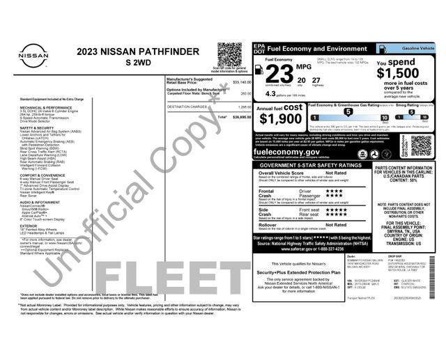 2023 Nissan Pathfinder S