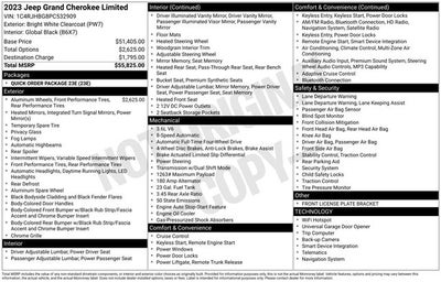 2023 Jeep Grand Cherokee Limited 4x4