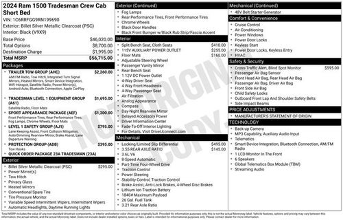 2024 RAM 1500 Tradesman