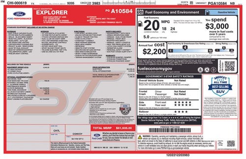 2023 Ford Explorer ST