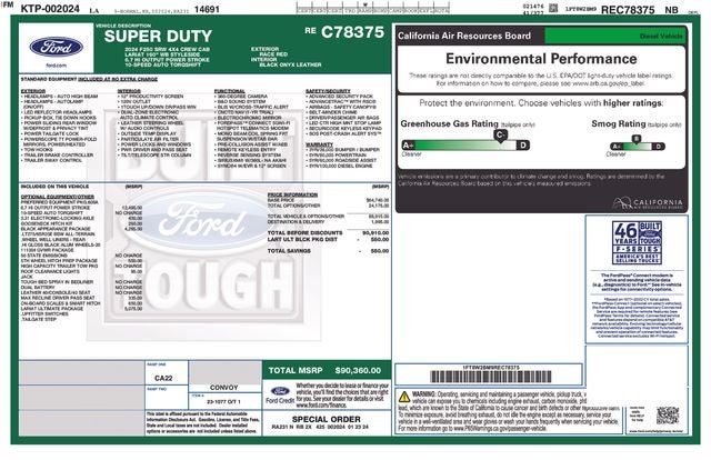 2024 Ford F-250SD Lariat