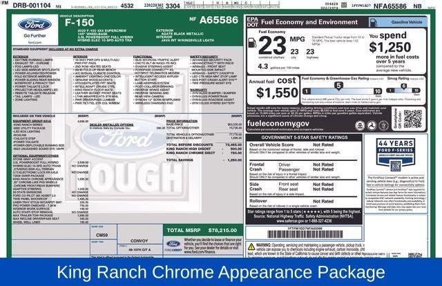 2022 Ford F-150 King Ranch