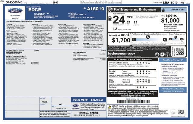 2020 Ford Edge SEL