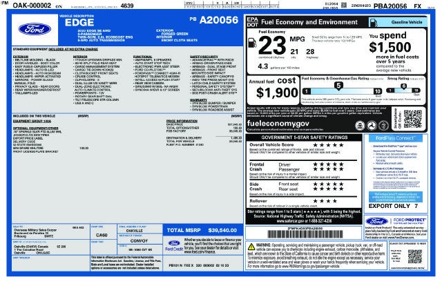 2023 Ford Edge SE