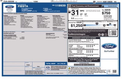2019 Ford Fiesta SE