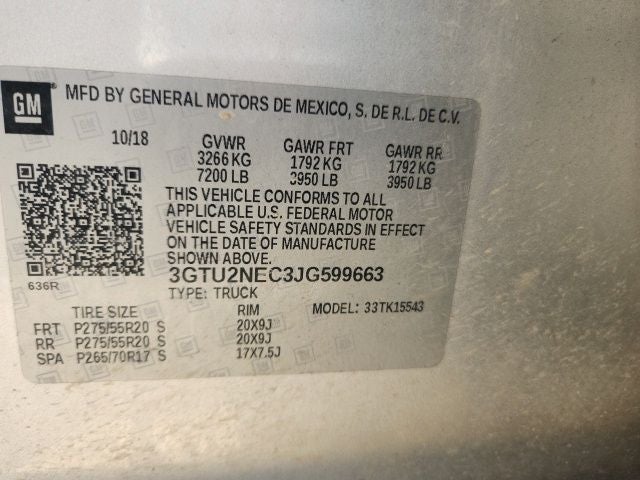 2018 GMC Sierra 1500 SLT