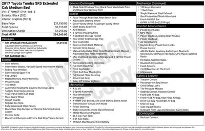 2017 Toyota Tundra SR5