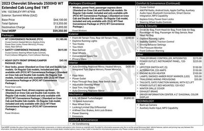 2023 Chevrolet Silverado 2500HD Work Truck