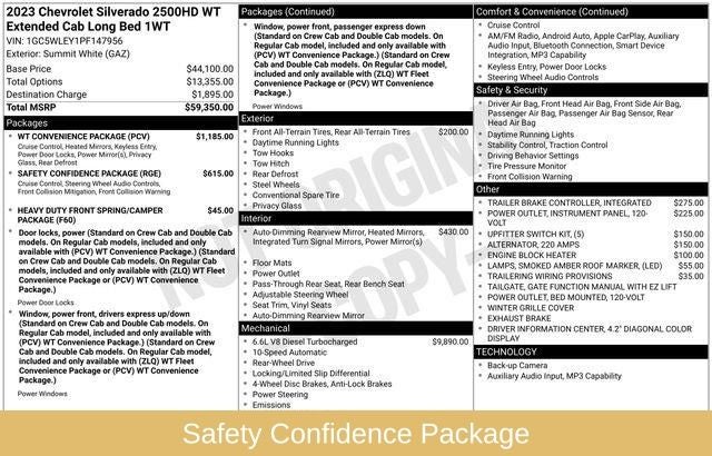 2023 Chevrolet Silverado 2500HD Work Truck