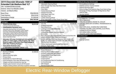 2019 Chevrolet Silverado 1500 LT Texas Edition